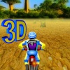 3D motocross trka