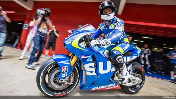 Suzukijev MotoGP test