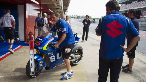 Suzukijev MotoGP test