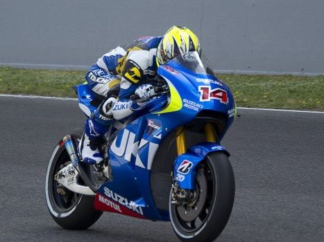 Suzukijev MotoGP test