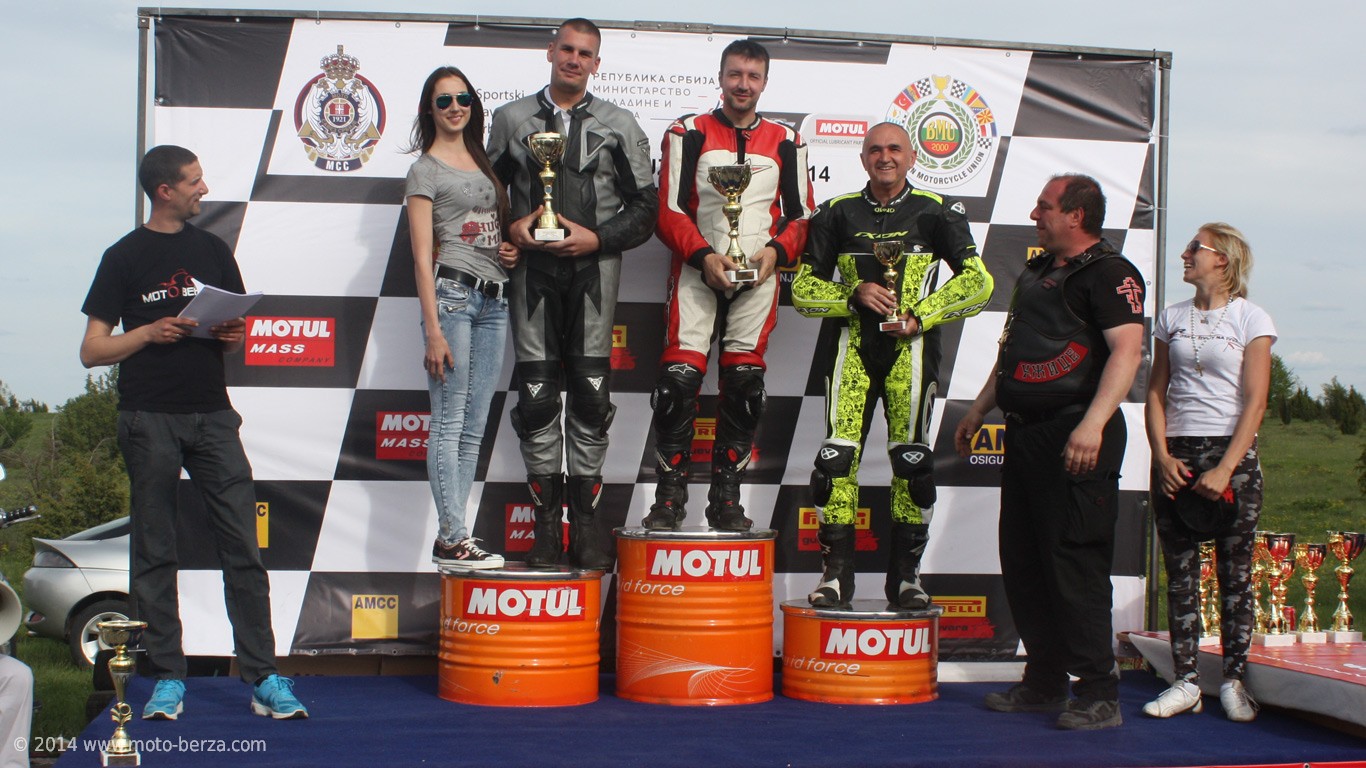 Moto trka Ponikve - Proglašenje