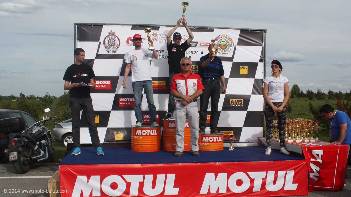 Moto trka Ponikve - Proglašenje