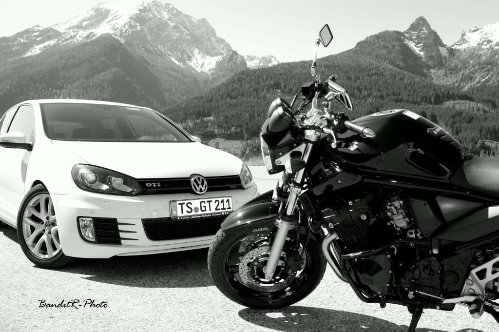 Suzuki Bandit i Golf GTI