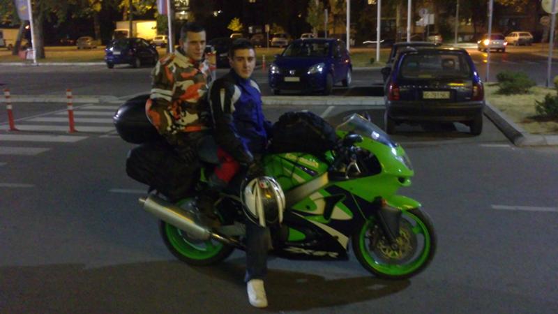 Kawasaki ZX6R spreman za put - Dejan, Ivan 