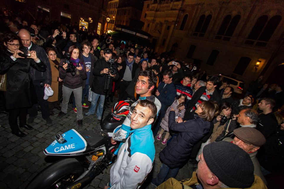 Danilo Petrući na ulicama Rima