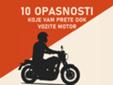 10 opasnosti koje vam prete dok vozite motor