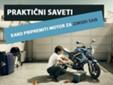 Praktini saveti kako pripremiti motor za zimski san