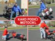 Kako podići motocikl kada padne