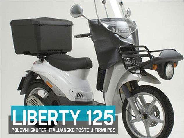 Piaggio Liberty 125 - Italijanske pote