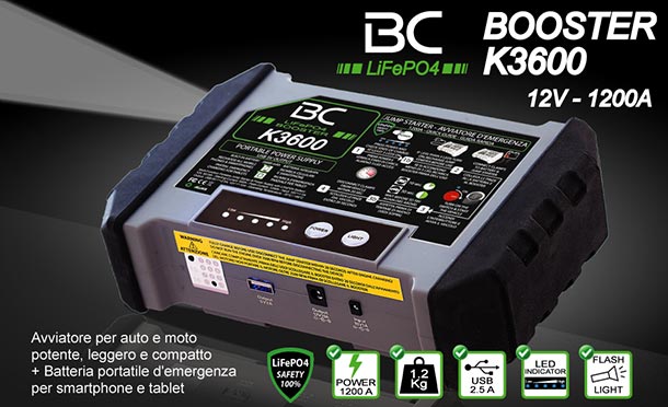 bc booster k3600