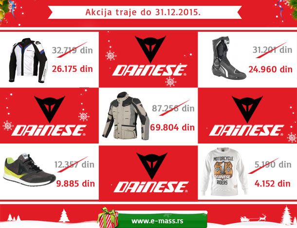 dainese akcija 