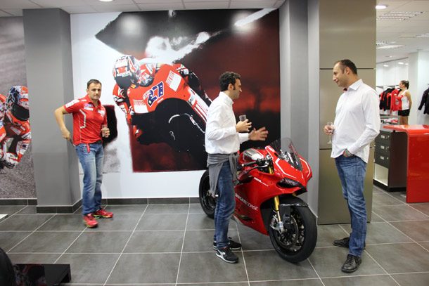 Otvaranje salona ducati Beograd