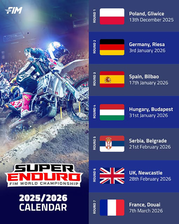 super enduro sezona 2025/2026