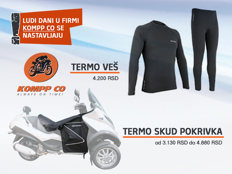 Ludi dani - Kompp - termo ve / prekrivke